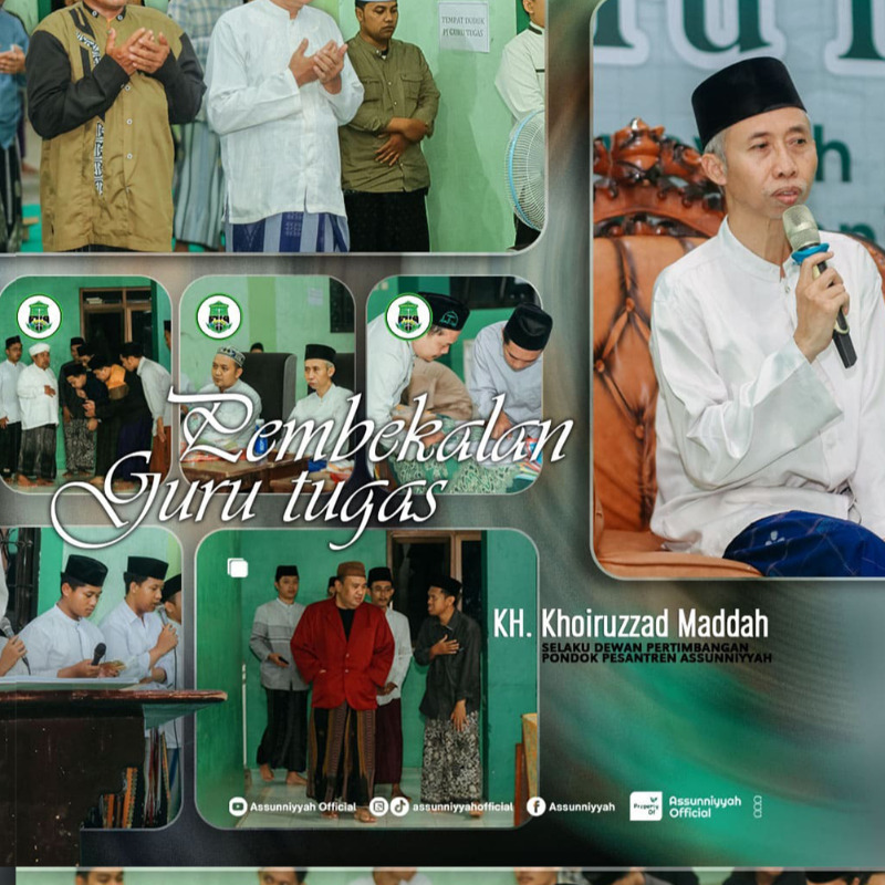 Ijtima’ dan Pembekalan Guru Tugas Bersama Para Masayikh PP. Assunniyyah